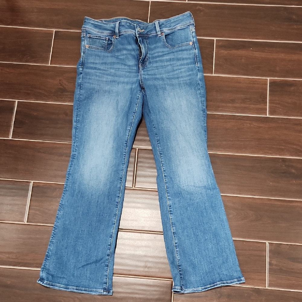 American Eagle Jeans Ladies 12 Short, Kick Boot, Next Level Stretch